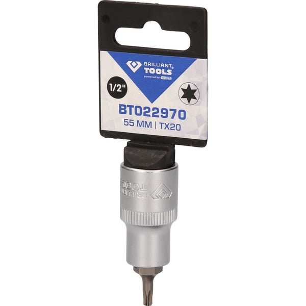KS TOOLS Werkzeuge-Maschinen GmbH 1/2" Torx-kanta, 55 mm pitkä, T55 (BT022977)