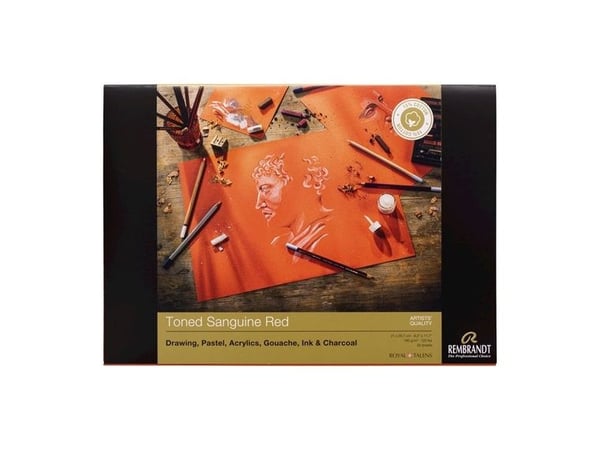 Rembrandt tonet papir Sanguine Red A4 | 21 x 29,7 cm, 180 g, 50 ark