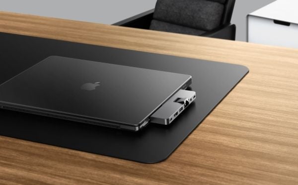 HyperDrive DUO Pro - Dokkingstasjon - USB-C x 2 - HDMI, USB4 - 1GbE - for Apple MacBook Air; MacBook Pro