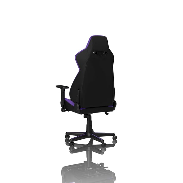 Nitro Concepts S300, Stoppad och vadderad sits sits, Stoppat och vadderat ryggstöd, Svart, Lila, Svart, Lila, Tyg, Skum, Tyg, Skum