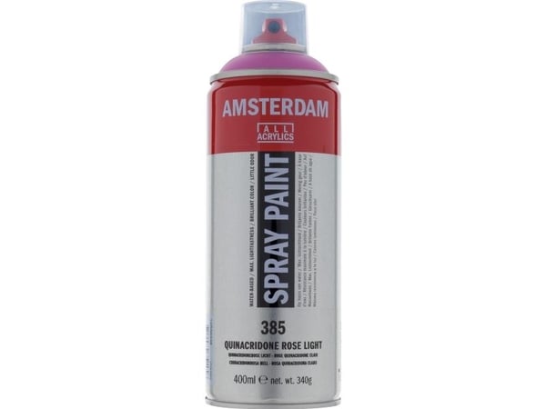 Amsterdam sprayfärg Quinacridone Rose Light 385