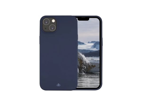 dbramante1928 Greenland - Bagsidecover til mobiltelefon - 100 % genbrugt plastik - havblå - Apple iPhone 14 Plus -puhelimeen