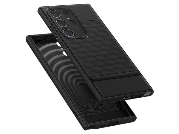 Spigen Galaxy S24 Ultra Case Caseology Parallax Black, Cover, Samsung, Galaxy S24 Ultra (2024), 17.3 cm (6.8"), Black