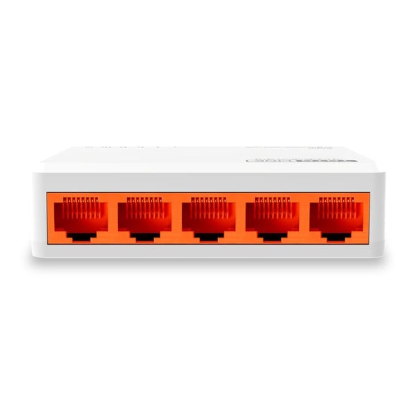 TOTOLINK S505-V5, Uhåndtert, Fast Ethernet (10/100), Full tosidig, Kan monteres på vegg