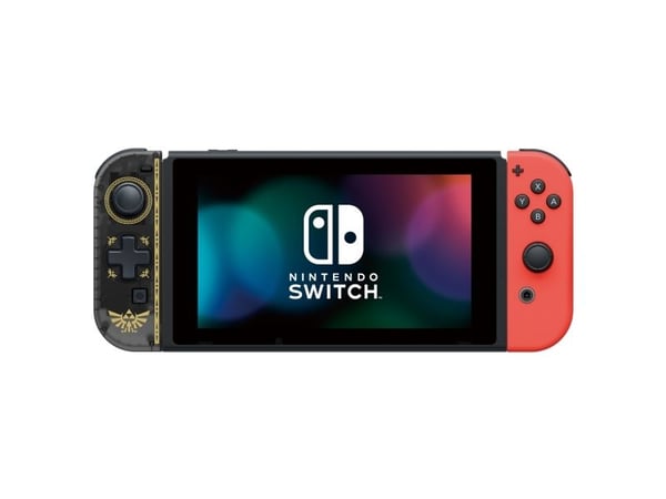 HORI D-Pad Controller (L) - The Legend of Zelda: Breath of the Wild - håndkonsoll - kablet - klarsvart