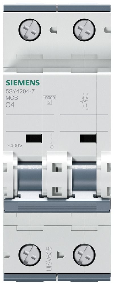 Siemens 5SY4204-7, Dvärgbrytare, IP20, 400 V