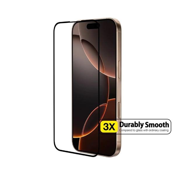 Just Mobile Xkin glassskjermbeskytter til iPhone 16 Pro