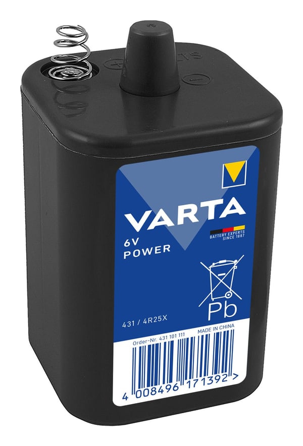 Varta Longlife Plus 431 - Batteri - Sinkklorid - 8.5 Ah