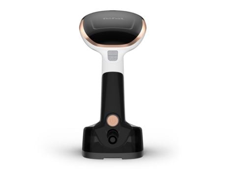 Tefal Access Steam DT3030, Kannettava vaatehöyrystin, 0,12 L, 0,25 min, Musta, Ruusukulta, Valkoinen, Painikkeet, 19 g/min