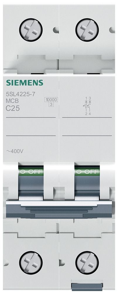 Siemens 5SL42257 ledningssäkerhetsbrytare 25 A 400 V