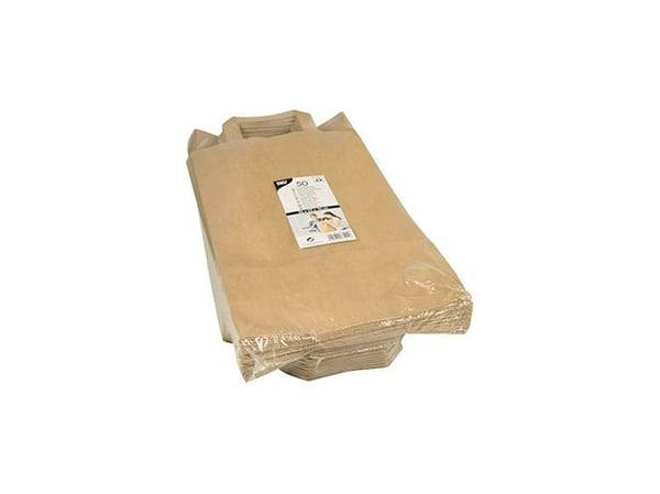 PAPSTAR paperinen kantokassi, 360 x 220 x 100 mm, ruskea, voimapaperia, 70 g/m², kantavuus: 7 kg, kahvalla - 1 kpl (86445)