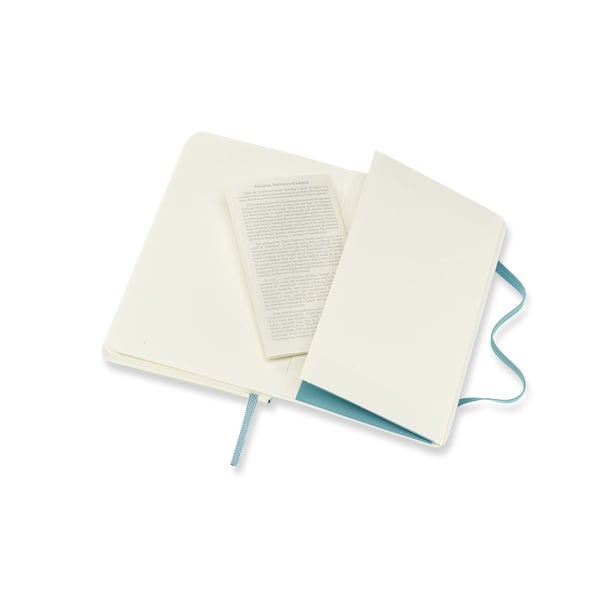 Moleskine Notebook Classic Pocket, linjeret Reef Blue