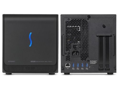 Sonnet eGFX Breakaway Box 750ex eGPU-chassi Thunderbolt 3 GigE 750 Watt