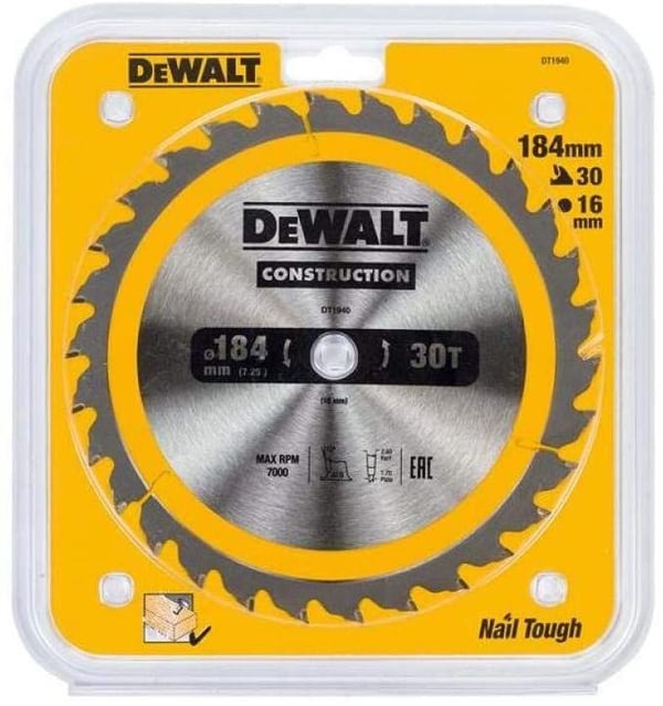 DeWALT ?DT1940-QZ, Trä, 18,4 cm, 1,6 cm, DeWALT, 310 g, 1 styck