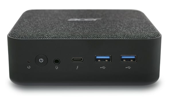 Acer Revo Box AI RB102-KRK - Barebone - mini-PC 1 x Ryzen AI 5 340 / upp till 4.8 GHz - RAM 16 GB - SSD 512 GB - Radeon 840M - IEEE 802.11ax (Wi-Fi...