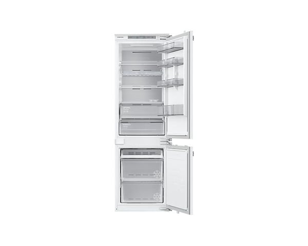 Samsung BRB30705EWW - Kylskåp/frys - bottenfrysskåp - inbyggd - fördjupning - bredd: 55.5 cm - djup: 56 cm - höjd: 193.8 cm - 298 liter - Klass E -...