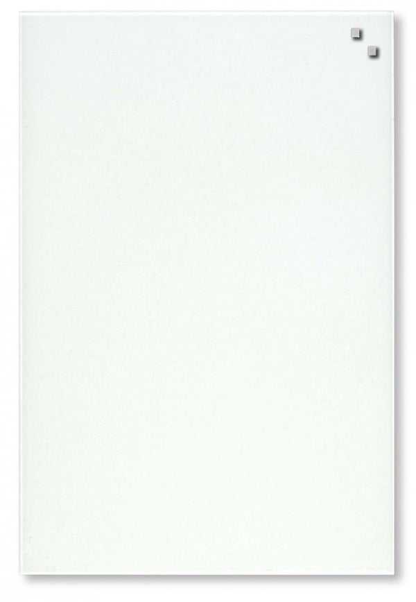 Magnetisk glastavle NAGA 40x60 cm hvid