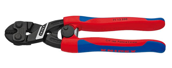 KNIPEX Cobolt® kompakt bultsax, böjd 20˚