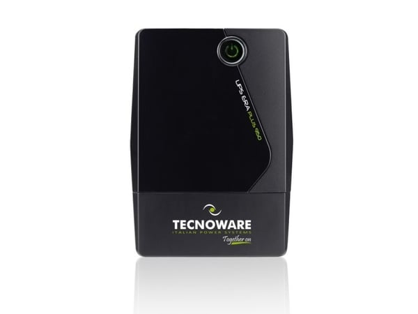 Tecnoware ERA PLUS - UPS - AC 230 V - 665 watt - 950 VA - enkeltfase - 7 Ah - utgangskontakter: 2