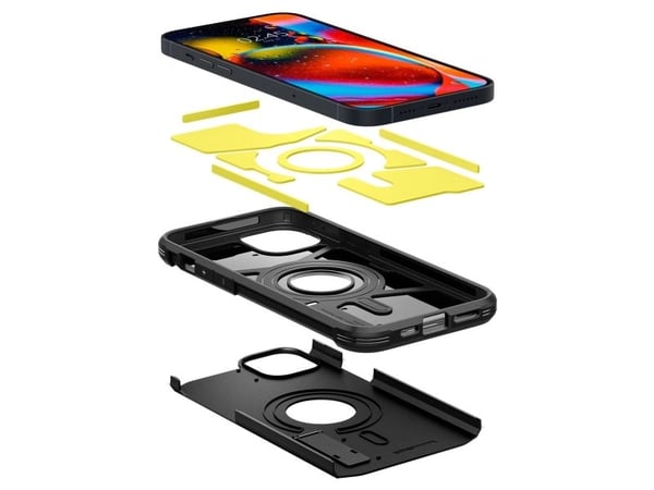 Spigen ACS05062, Etui, Apple, iPhone 14, 15,5 cm (6.1"), Svart
