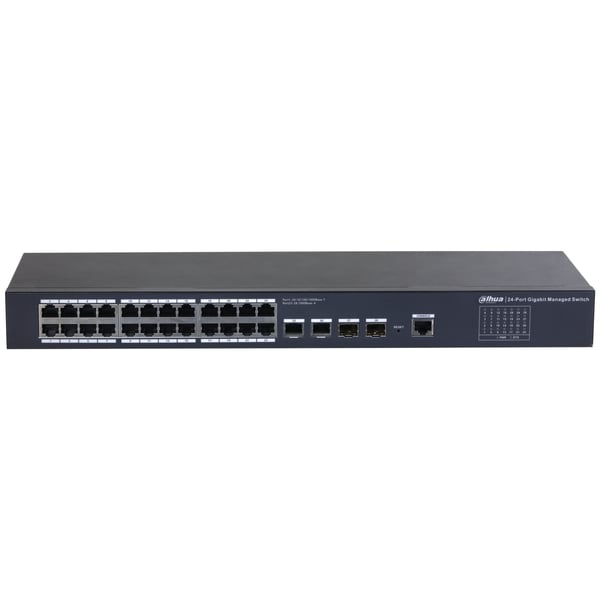 Dahua Technology SG4028, Administrert, L2, Gigabit Ethernet (10/100/1000), Full dupleks, Rackmontering