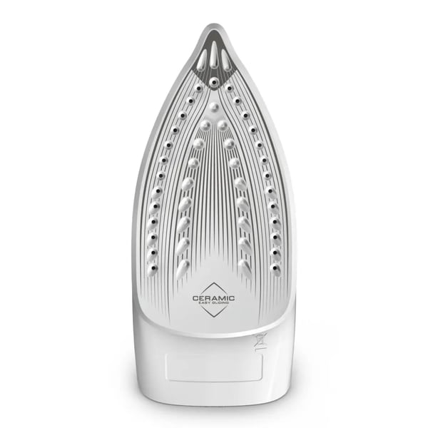 Tefal Virtuo 30 FV2C40E0, Kuiva- & höyrysilitysrauta, Keraaminen pohjalevy, 1,9 m, 120 g/min, Persikka, Valkoinen, 27 g/min