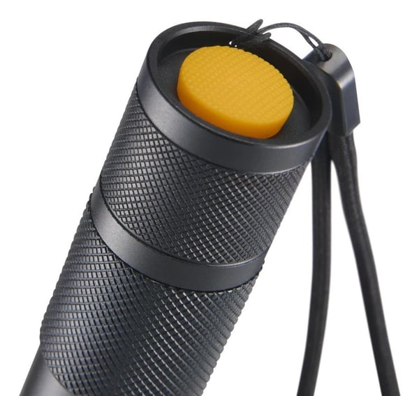 Hama W200, Ficklampa, Svart, Aluminium, LED, 1 lamp(or), 5 W