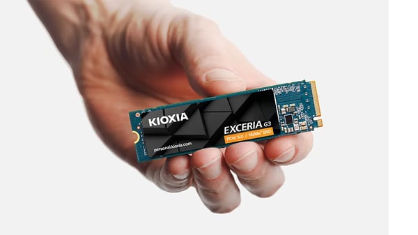 KIOXIA EXCERIA G3 - SSD - 2 TB - inbyggd - M.2 2280 - PCI Express 5.0 x4 (NVMe)