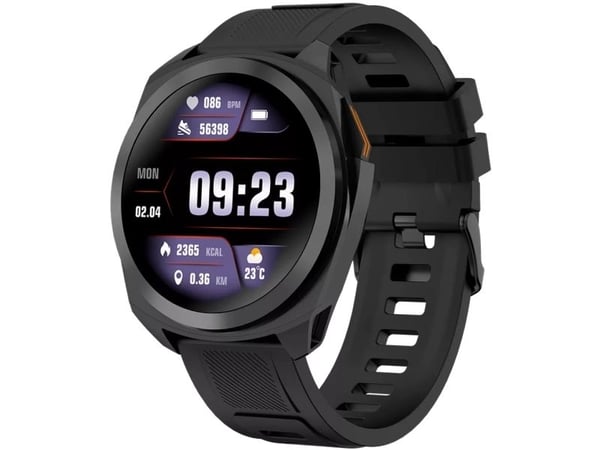 CANYON Maverick SW-83,älykello,Realtek 8762DT,IPS1.32'' 360x360,ARM Cortex-M4F,RAM192KB/ROM128MB,400mAh 3.8v,GPS,128 urheilutilaa,IP68,Sp.TAVA-tuki...