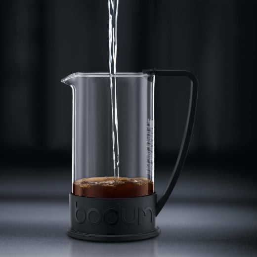 BODUM Brazil - Fransk presse - Størrelse 11.3 x 7.9 cm - Høyde 16 cm - 0.35 L - svart