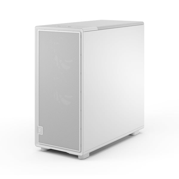 Fractal Design Epoch XL TG - Datakabinett - utvidet ATX (E-ATX) - sidepanel med vindu (herdet glass) - ingen strømforsyning (ATX) - hvit, blank - U...
