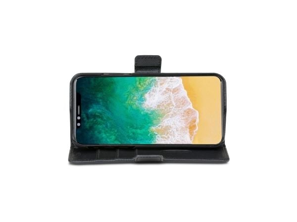 dbramante1928 Milano, Folio-kotelo, Apple, iPhone X/Xs, 14,7 cm (5.8"), Musta