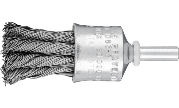 PFERD 43208026, Kopp stålbørste, 6 mm, 2,3 cm, 20000 RPM, 10 stykker