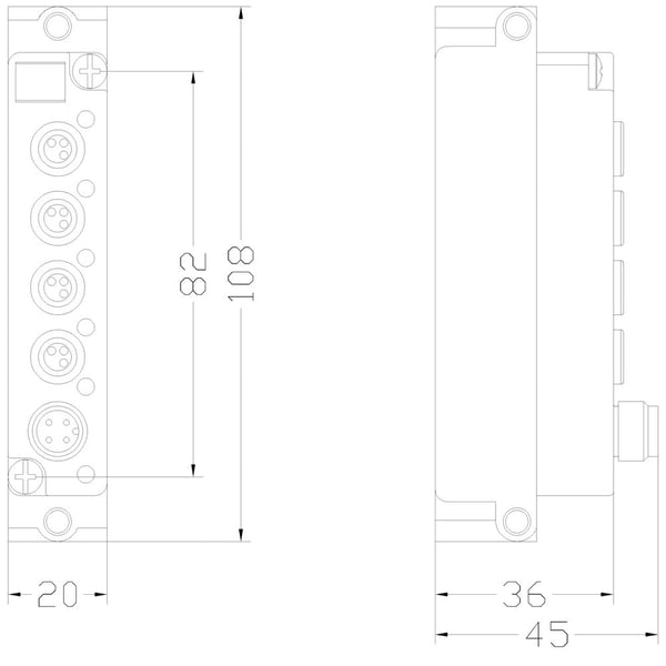 Siemens 3RK2400-1BT30-0AA3 PLC I/O-moduuli 24 V/DC 24 V/DC