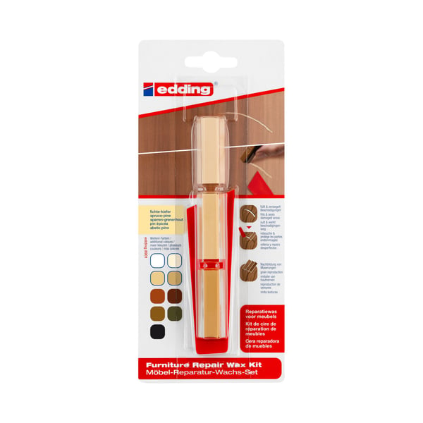 Edding 8901, Møbelfargestift, Voks, 90 mm, 20 mm, 3 stykker