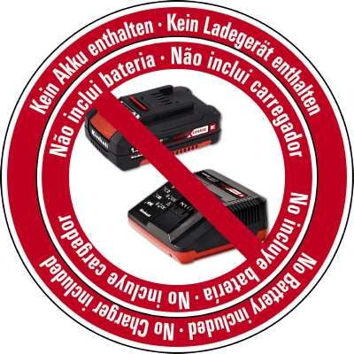 Einhell TC-VC 18/20 Li S-Solo, Kuiva ja märkä, Musta, Harmaa, Punainen, 20 L, 8 kPa, 1,5 m, 3,6 cm - SOLO