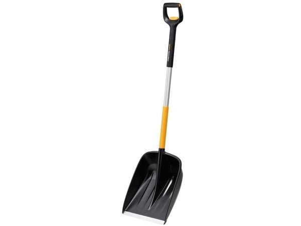 Fiskars 1057188, Lumilapio, Metalli, Musta, Oranssi, Säädettävä, Ergonominen, Suomi, 36,2 cm