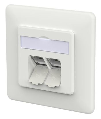 METZ CONNECT 130E381027-I, RJ-45, Valkoinen, 1 kpl