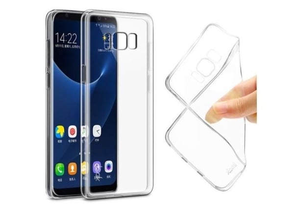 Gjennomsiktig silikon bakdeksel til Samsung S9 Plus