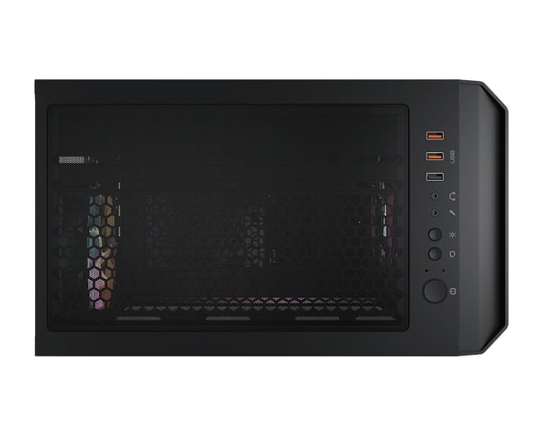 Cougar Case MX430 Air RGB Black - Midi Tower - PC - Svart - ATX - micro ATX - Mini-ITX - Gaming - HDD - Ytelse (CGR-51C6B-AIR-RGB)
