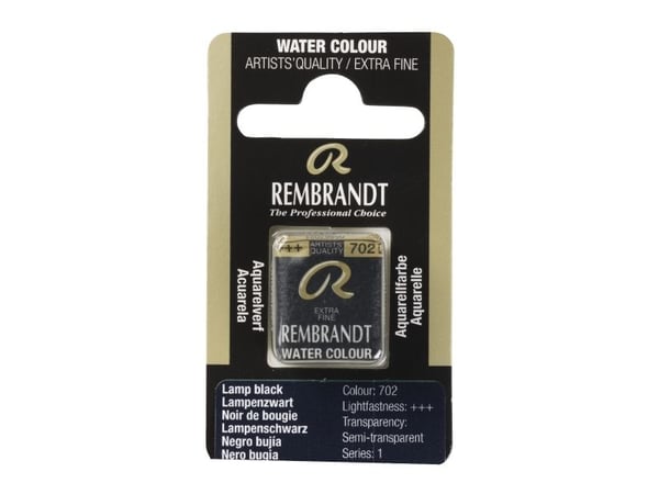 Rembrandt Watercolour palett svart 702
