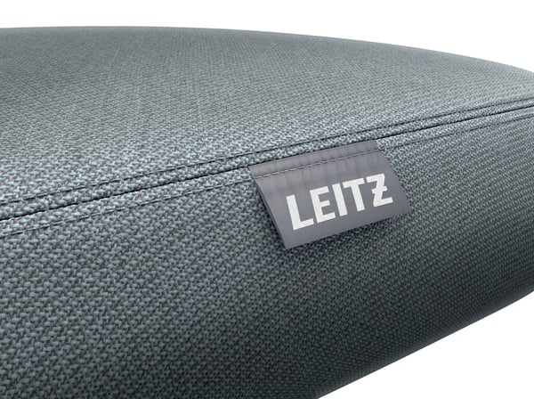 Leitz Ergo Active - Pall - ergonomisk - triangulär - svängtapp - dubbel densitet skum - svart