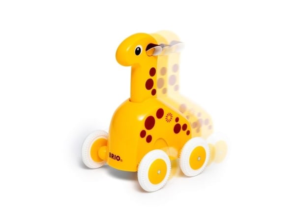BRIO 30229 Push &amp; Go kirahvi (Push &amp; Go Giraffe)