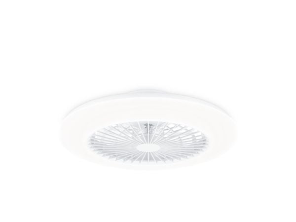 Philips Amigo kattotuuletinvalaisin 60 + 25W, Kotitaloustuuletin lavoilla, Valkoinen, Katto, Muovi, 57,7 cm, IP20