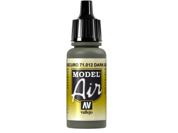 Vallejo 71.012, 17 ml, vihreä, matta, pullo, pullo