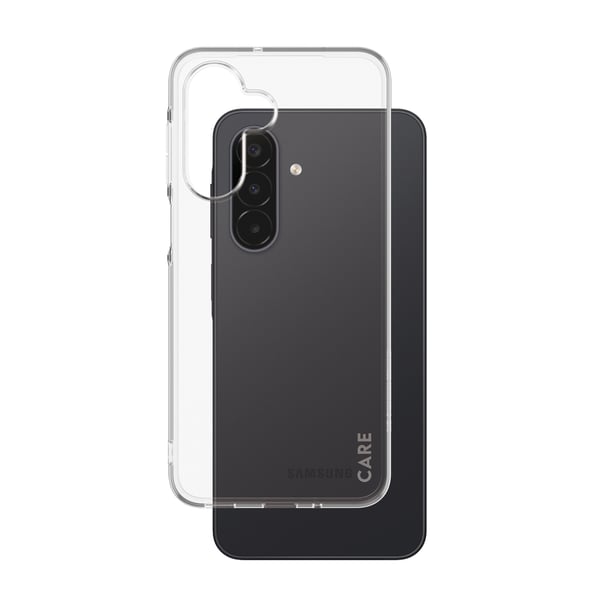 CARE by PanzerGlass X-Ray - Baksidesskydd för mobiltelefon - mjukt grundläggande - termoplastisk polyuretan (TPU) - transparent - för Samsung Galax...