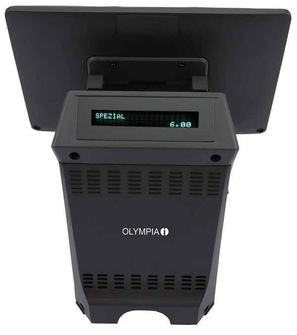 Olympia T215DK, 38,1 cm (15"), LCD, Alt-i-ett, Sort, Android 11, Direkte Termisk