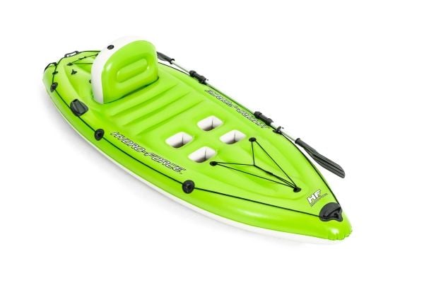 Bestway 65097, Matka/virkistys, Puhallettava vene, Musta, Vihreä, PVC-muovi, 1 henkilö(t), 150 kg