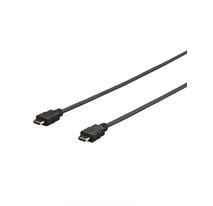 VivoLink Pro HDMI Slim - HDMI-kabel - HDMI hann til HDMI hann - 3 m - skjermet - svart - formstøpt