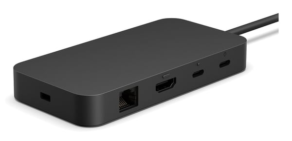 Microsoft Surface USB4 Dock - Dokkingstasjon - USB-C / USB4 - 2 x USB-C, HDMI - 1GbE - 100 watt